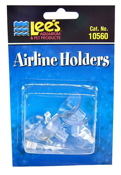 Lees Airline Holders - Clear 6 Pack