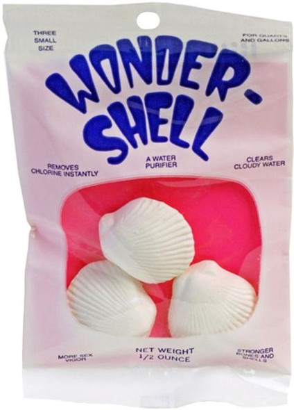 Weco Wonder Shell De-Chlorinator Small - For Bowls up to 1 Gallon (3 Pack)