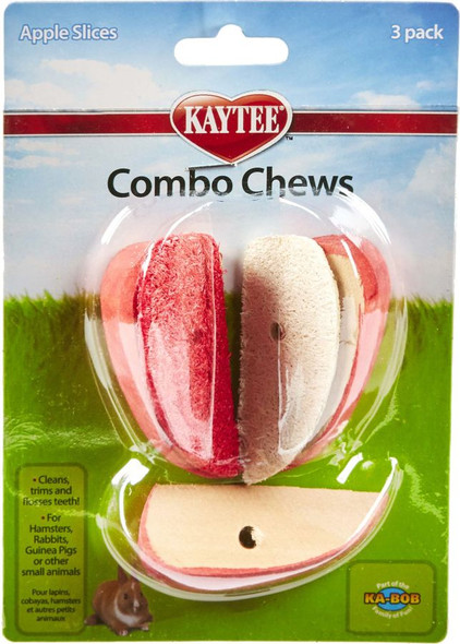 Kaytee Combo Chews Apple Stices 3 Pack