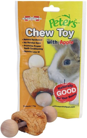 Marshall Peter's Chew Toy with Apple 1 count