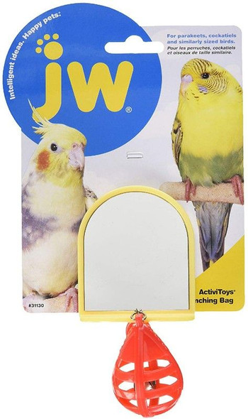 JW Insight Punching Bag Plastic Bird Toy Punching Bag Bird Toy