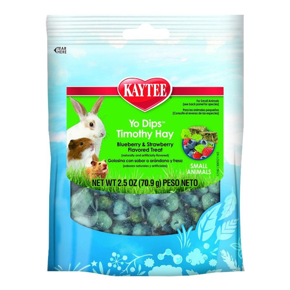 Kaytee Fiesta Yogurt Dipped Timothy Hay - Small Animals 2.5 oz