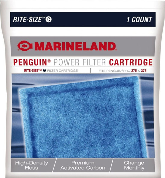 Marineland Penguin Power Filter Cartridge Rite-Size C 1 Pack