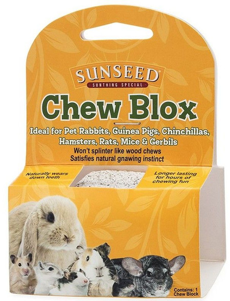 Sunseed Chew Blox for Small Animals 1 count