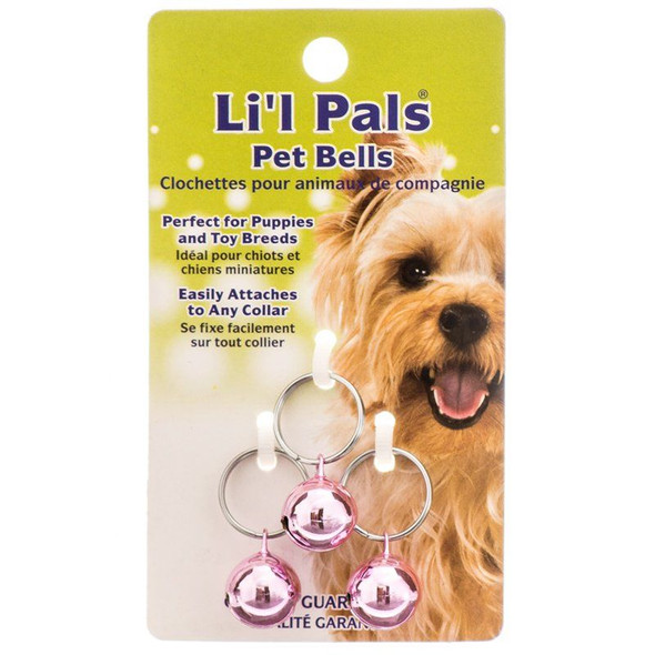 Lil Pals Pet Bells - Pink 3 Pack