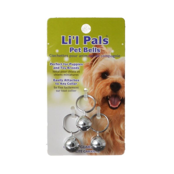 Li'l Pals Pet Bells - Silver Silver Pet Bells