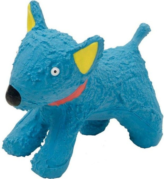 Li'l Pals Latex Blue Dog Toy 1 count