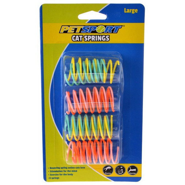 Petsport Cat Springs Large - 8 Count