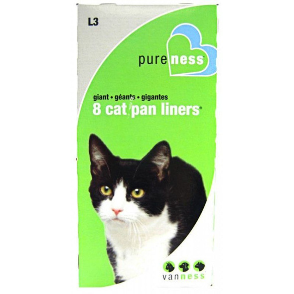 Van Ness Cat Pan Liners Giant (8 Pack)