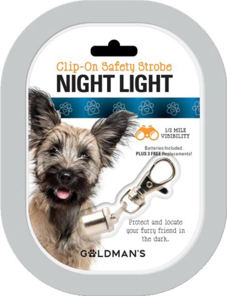 Goldmans Clip On Safety Strobe Night Light 1 count