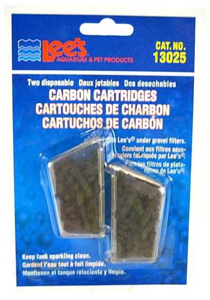 Lees Disposable Carbon Cartridges 2 Pack