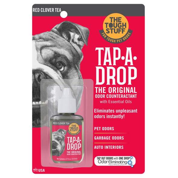 Nilodor Tap-A-Drop Air Freshener Red Clover Tea Scent 0.5 oz