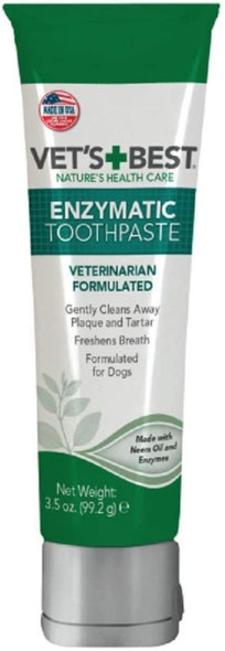 Vets Best Dental Gel Toothpaste for Dogs 3.5 fl oz