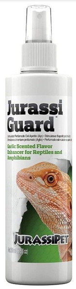 JurassiPet JurassiGaurad All Natural Garlic Scented Flavor Enhancer for Reptiles and Amphibians 8.5 oz