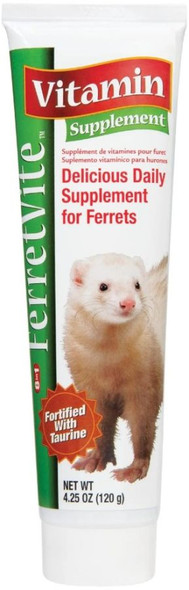 8 in 1 Pet Products Ferretvite High Calorie Vitamin Supplement 4.25 oz