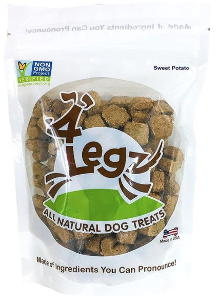 4Legz Organic Sweet Potato Crunchy Dog Cookies 7 oz