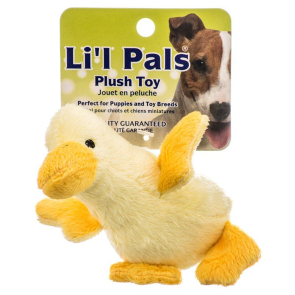 Lil Pals Ultra Soft Plush Dog Toy - Duck 5 Long