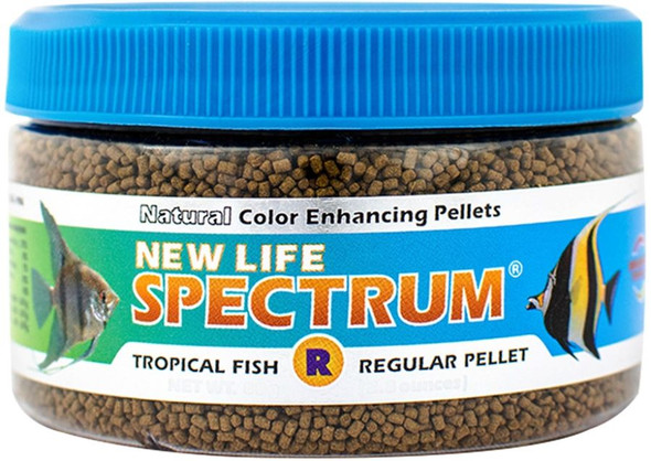 New Life Spectrum Tropical Fish Food Regular Sinking Pellets 80 g