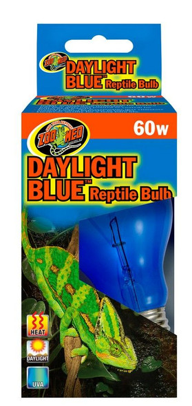 Zoo Med Daylight Blue Reptile Bulb 60 Watts