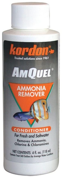 Kordon AmQuel Ammonia Remover Water Conditioner 4 oz