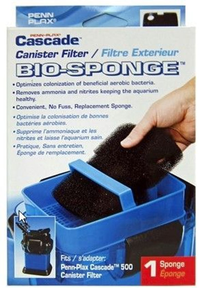 Cascade 500 Canister Filter Replacement Bio Sponge 1 count