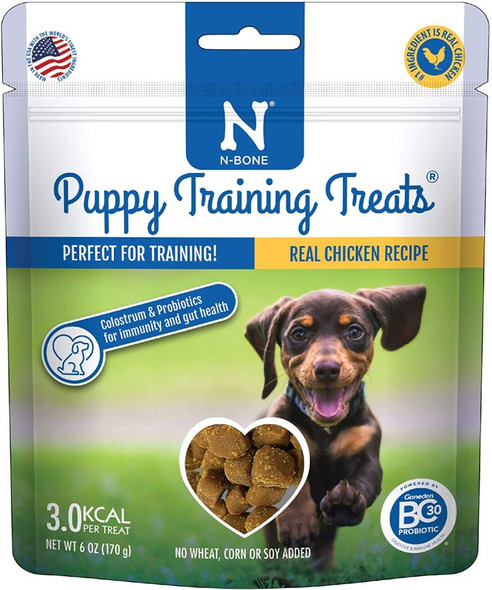 N-Bone Puppy Training Treats Real Chicken Recipe 6 oz
