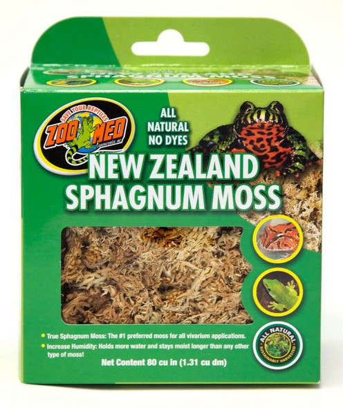 Zoo Med New Zeland Sphangnum Moss 80 Cubic Inches