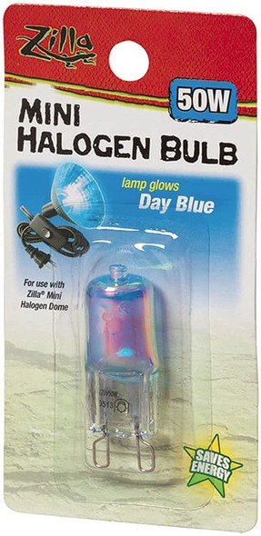 Zilla Mini Halogen Bulb - Day Blue 50W