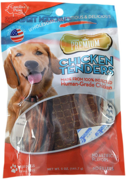 Carolina Prime Real Chicken Tenders Dog Treats 4 oz