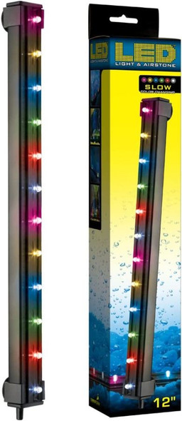 Via Aqua LED Light Airstone Slow Color Changing - 2987