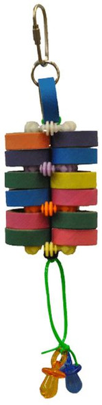 AE Cage Company Happy Beaks Starts and Bagels Bird Toy 1 count