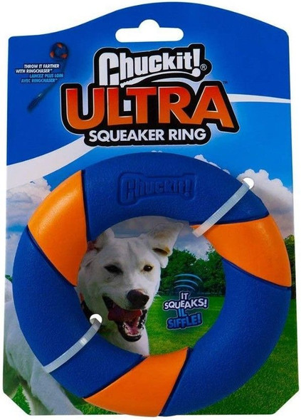 Chuckit Ultra Squeaker Ring Dog Toy 1 count