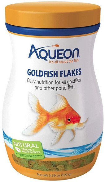 Aqueon Goldfish Flakes 3.59 oz