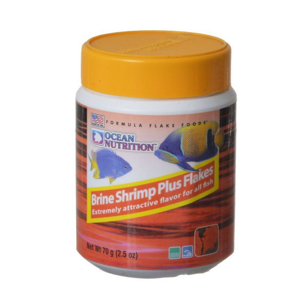 Ocean Nutrition Brine Shrimp Plus Flakes 2.2 oz