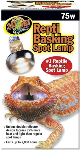 Zoo Med Repti Basking Spot Lamp Replacement Bulb 75 Watts