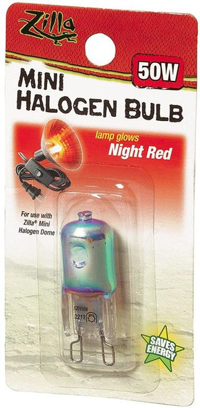 Zilla Mini Halogen Bulb - Night Red 50W