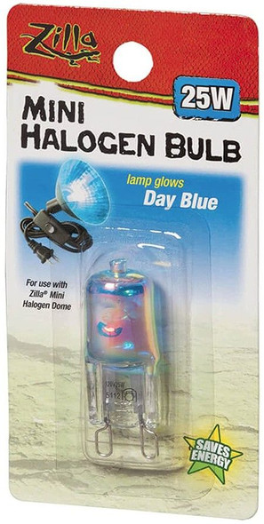 Zilla Mini Halogen Bulb - Day Blue 25W