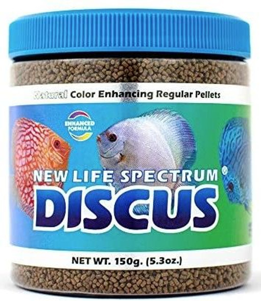 New Life Spectrum Natural Color Enhancing Discus Regular Pellets 150 g