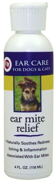 Miracle Care Natural Ear Mite Relief 4 oz