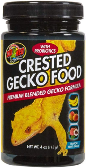 Zoo Med Crested Gecko Food - Tropical Fruit Flavor 4 oz (113 g)