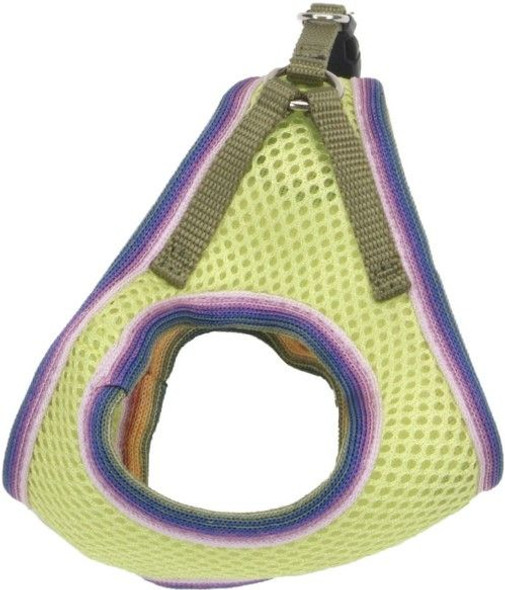 Li'L Pals Lime Harness with Mutli-Color Lining Small (Neck: 8-10)