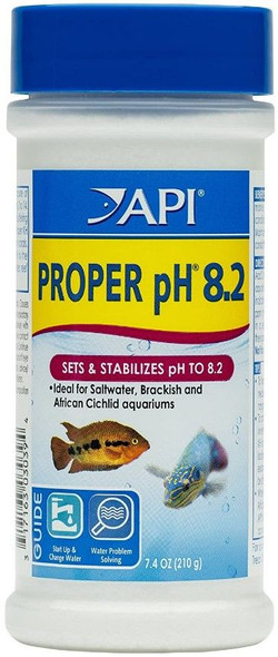 API Proper pH Adjuster for Aquariums pH 8.2 - 160 Gram Jar