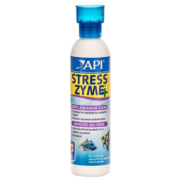 API Stress Zyme Plus 8 oz (Treats 480 Gallons)