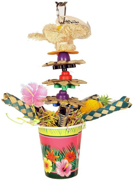 AE Cage Company Happy Beaks Tropical Punch Cocktail Bird Toy 1 count