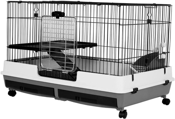 AE Cage Company Deluxe Two Level Small Animal Cage 32x21x26 1 count