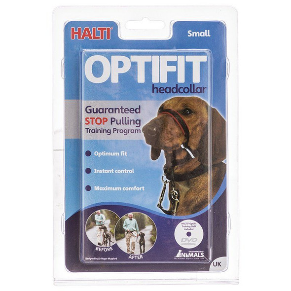 Halti Optifit Deluxe Headcollar for Dogs Small - (Westie, Jack Russell, Yorkie, Border Terrier)