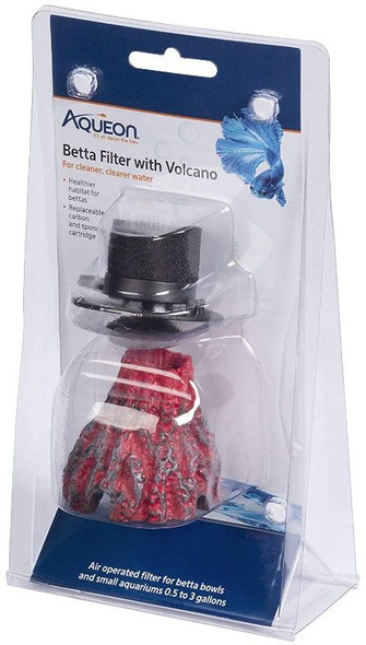 Aqueon Betta Filter with Volcano 1 count