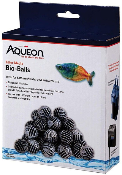 Aqueon QuietFlow Bio Balls Filter Media 60 count
