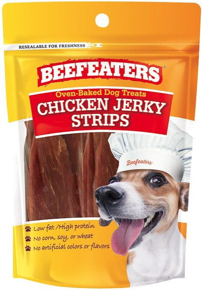 Beefeaters Oven Baked Chicken Jerky Strips Dog Treat 24 oz