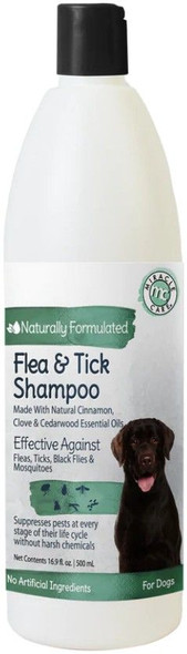 Miracle Care Natural Flea & Tick Shampoo for Dogs 16.9 oz